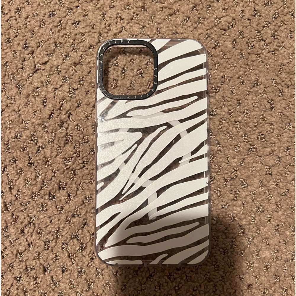 Casetify zebra case for iPhone 13 Pro Max
